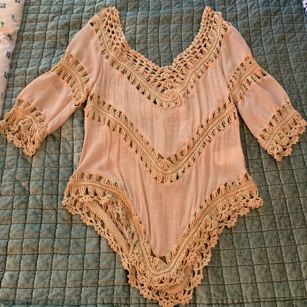 Urban Outfitters Sheer Coverup / dress